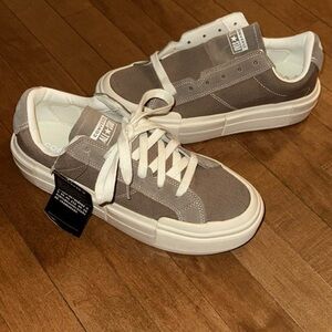 Converse Women’s Brown Suede Chunky Sneakers